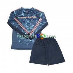 Camisola 2º Equipamento Bayern de Munique 2024-2025 Manga Comprida ,Criança