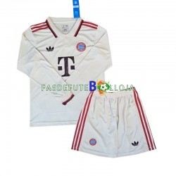 Camisola 3º Equipamento Bayern de Munique 2024-2025 Manga Comprida ,Criança