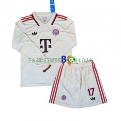 Camisola 3º Equipamento Bayern de Munique Olise 17 2024-2025 Manga Comprida ,Criança