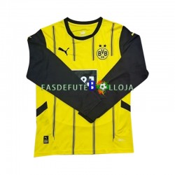 Camisola 1º Equipamento Borussia Dortmund 2024-2025 Manga Comprida ,Homem