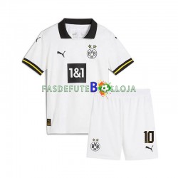 Camisola 3º Equipamento Borussia Dortmund Julian Brandt 10 2024-2025 Manga Curta ,Criança