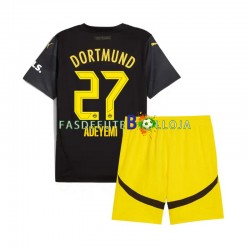 Camisola 2º Equipamento Borussia Dortmund Karim Adeyemi 27 2024-2025 Manga Curta ,Criança