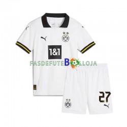 Camisola 3º Equipamento Borussia Dortmund Karim Adeyemi 27 2024-2025 Manga Curta ,Criança