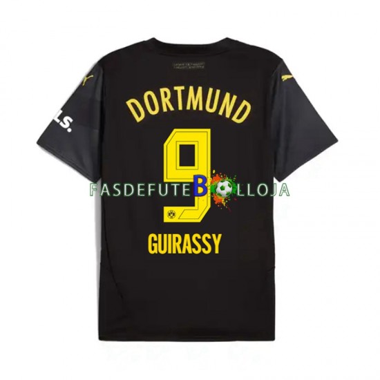 Camisola 2º Equipamento Borussia Dortmund Serhou Guirassy 9 2024-2025 Manga Curta ,Homem Camisola 2º Equipamento Borussia Dortmund Serhou Guirassy 9 2024-2025 Manga Curta ,Homem