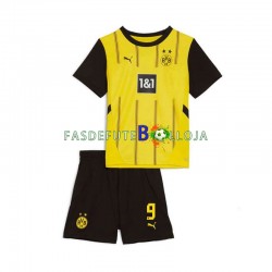 Camisola 1º Equipamento Borussia Dortmund Serhou Guirassy 9 2024-2025 Manga Curta ,Criança