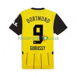 Camisola 1º Equipamento Borussia Dortmund Serhou Guirassy 9 2024-2025 Manga Curta ,Homem