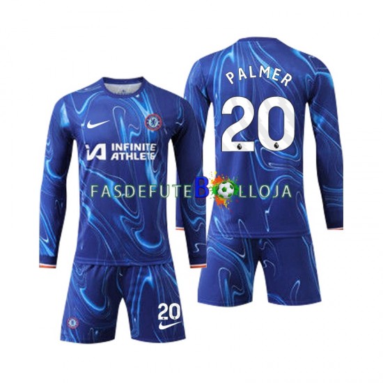 Camisola 1º Equipamento Chelsea Palmer 20 2024-2025 Manga Comprida ,Criança