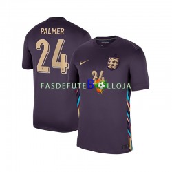 Camisola 2º Equipamento Seleção Inglesa Cole Palmer 24 2024 Manga Curta ,Homem