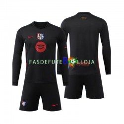Camisola 2º Equipamento FC Barcelona 2024-2025 Manga Comprida ,Criança