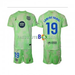 Camisola 3º Equipamento FC Barcelona Lamine Yamal 19 2024-2025 Manga Curta ,Criança