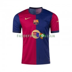 Camisola 1º Equipamento FC Barcelona RAPHINHA 11 2024-2025 Manga Curta ,Homem