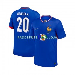 Camisola 1º Equipamento Seleção Francesa Bradley Barcola 20 2024 Manga Curta ,Homem