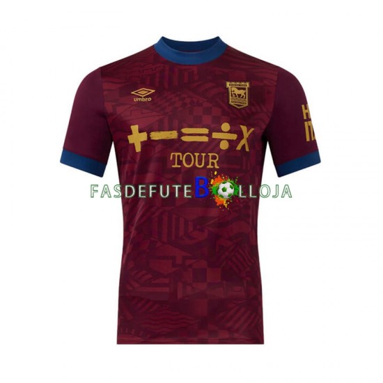 Camisola 2º Equipamento Ipswich Town 2024-2025 Manga Curta ,Homem
