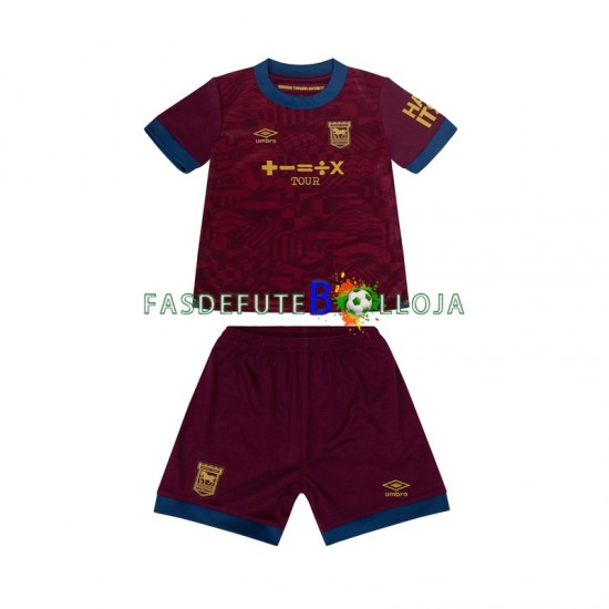 Camisola 2º Equipamento Ipswich Town 2024-2025 Manga Curta ,Criança Camisola 2º Equipamento Ipswich Town 2024-2025 Manga Curta ,Criança