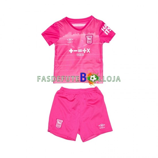 Camisola 3º Equipamento Ipswich Town 2024-2025 Manga Curta ,Criança