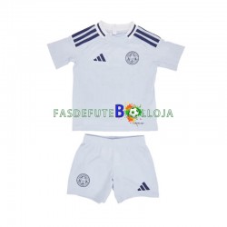 Camisola 3º Equipamento Leicester City 2024-2025 Manga Curta ,Criança