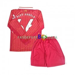 Camisola 1º Equipamento Liverpool Alexander-Arnold 66 2024-2025 Manga Comprida ,Criança
