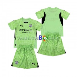 Camisola Guarda-redes 4º Equipamento Manchester City 2 2024-2025 Manga Curta ,Criança