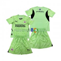 Camisola Guarda-redes 2º Equipamento PSV Eindhoven 2024-2025 Manga Curta ,Criança