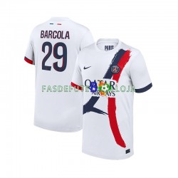 Camisola 2º Equipamento Paris Saint-Germain Bradley Barcola 29 2024-2025 Manga Curta ,Homem