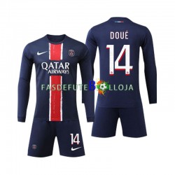Camisola 1º Equipamento Paris Saint-Germain D Doue 14 2024-2025 Manga Comprida ,Criança