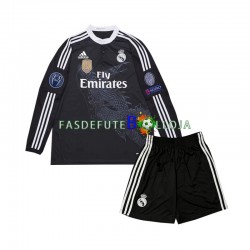 Camisola 3º Equipamento Real Madrid 2014 Manga Comprida Retro ,Criança