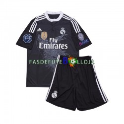 Camisola 3º Equipamento Real Madrid 2014 Manga Curta Retro ,Criança