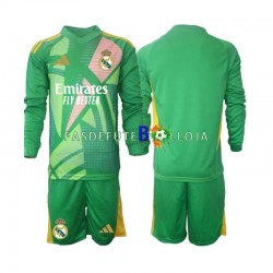 Camisola Guarda-redes 3º Equipamento Real Madrid 2024-2025 Manga Comprida ,Criança
