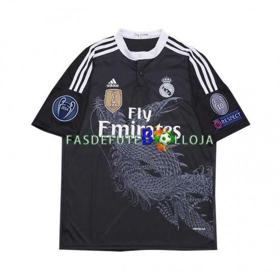 Camisola 3º Equipamento Real Madrid 2014 Manga Curta Retro ,Homem Camisola 3º Equipamento Real Madrid 2014 Manga Curta Retro ,Homem