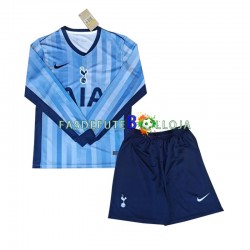 Camisola 2º Equipamento Tottenham Spurs 2024-2025 Manga Comprida ,Criança