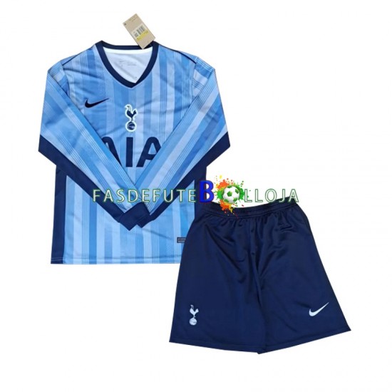 Camisola 2º Equipamento Tottenham Spurs 2024-2025 Manga Comprida ,Criança Camisola 2º Equipamento Tottenham Spurs 2024-2025 Manga Comprida ,Criança
