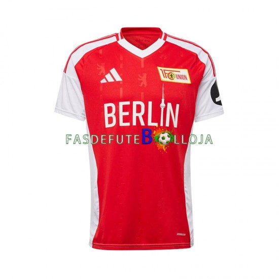 Camisola 1º Equipamento Union Berlin 2024-2025 Manga Curta ,Homem