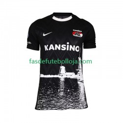 Camisola 4º Equipamento AZ Alkmaar 2024-2025 Manga Curta ,Homem