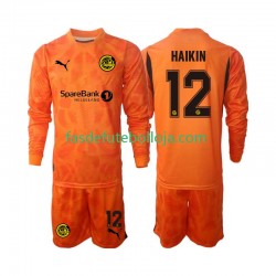 Camisola Guarda-redes 2º Equipamento FK Bodø/Glimt Nikita Haikin 12 2025 Manga Comprida ,Criança