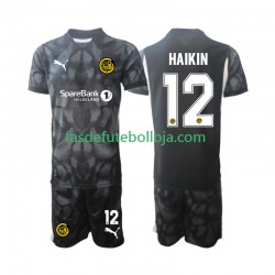Camisola Guarda-redes 1º Equipamento FK Bodø/Glimt Nikita Haikin 12 2025 Manga Curta ,Criança