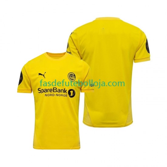 Camisola 1º Equipamento FK Bodø/Glimt 2025 Manga Curta ,Homem