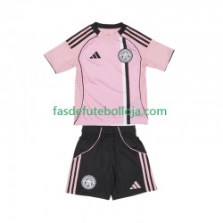 Camisola 3º Equipamento Leicester City 2025-2026 Manga Curta ,Criança