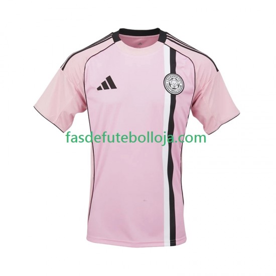 Camisola 3º Equipamento Leicester City 2025-2026 Manga Curta ,Homem