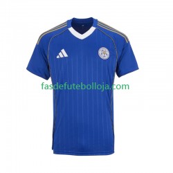 Camisola 1º Equipamento Leicester City 2025-2026 Manga Curta ,Homem