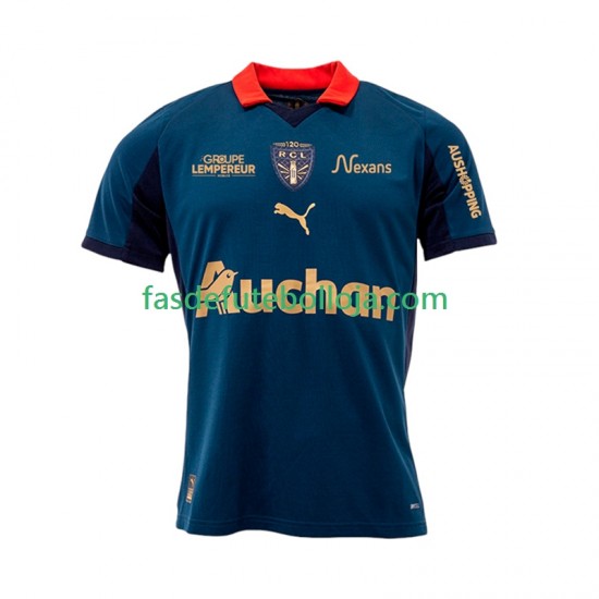 Camisola 4º Equipamento RC Lens Sainte-Barbe 2025-2026 Manga Curta ,Homem