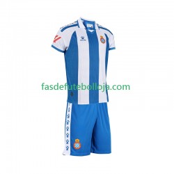 Camisola 1º Equipamento RCD Espanyol 2025-2026 Manga Curta ,Criança