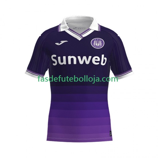 Camisola 1º Equipamento RSC Anderlecht 2025-2026 Manga Curta ,Homem