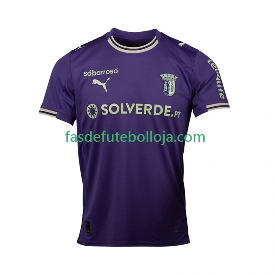 Camisola 2º Equipamento SC Braga 2025-2026 Manga Curta ,Homem