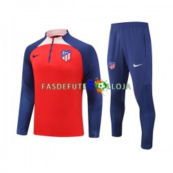 Atlético Madrid Vermelho Sweat de Treino Conjunto 2023-2024
