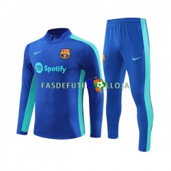 FC Barcelona Azul Sweat de Treino Conjunto SKU001 2023-2024
