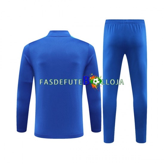 FC Barcelona Azul Sweat de Treino Conjunto SKU001 2023-2024