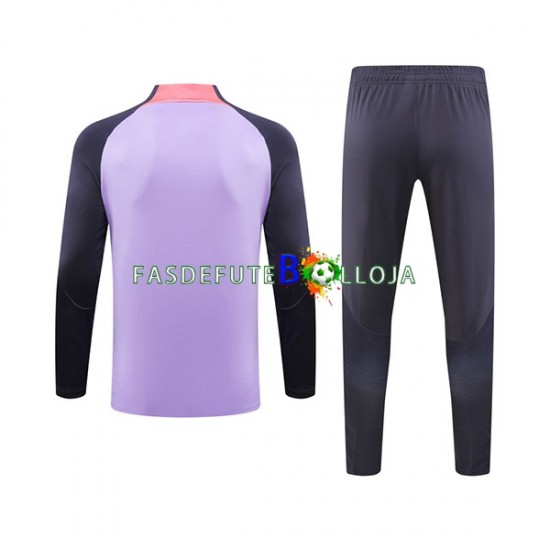 Liverpool Roxo Sweat de Treino Conjunto 2023-2024