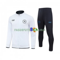 Napoli Branco Fato de Treino 2023-2024