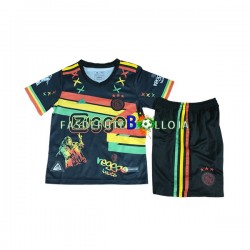 Camisola 1º Equipamento AFC Ajax Bob Marley 2023-2024 Manga Curta ,Criança