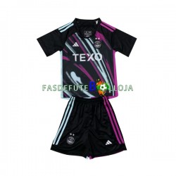 Camisola 2º Equipamento Aberdeen 2023-2024 Manga Curta ,Criança